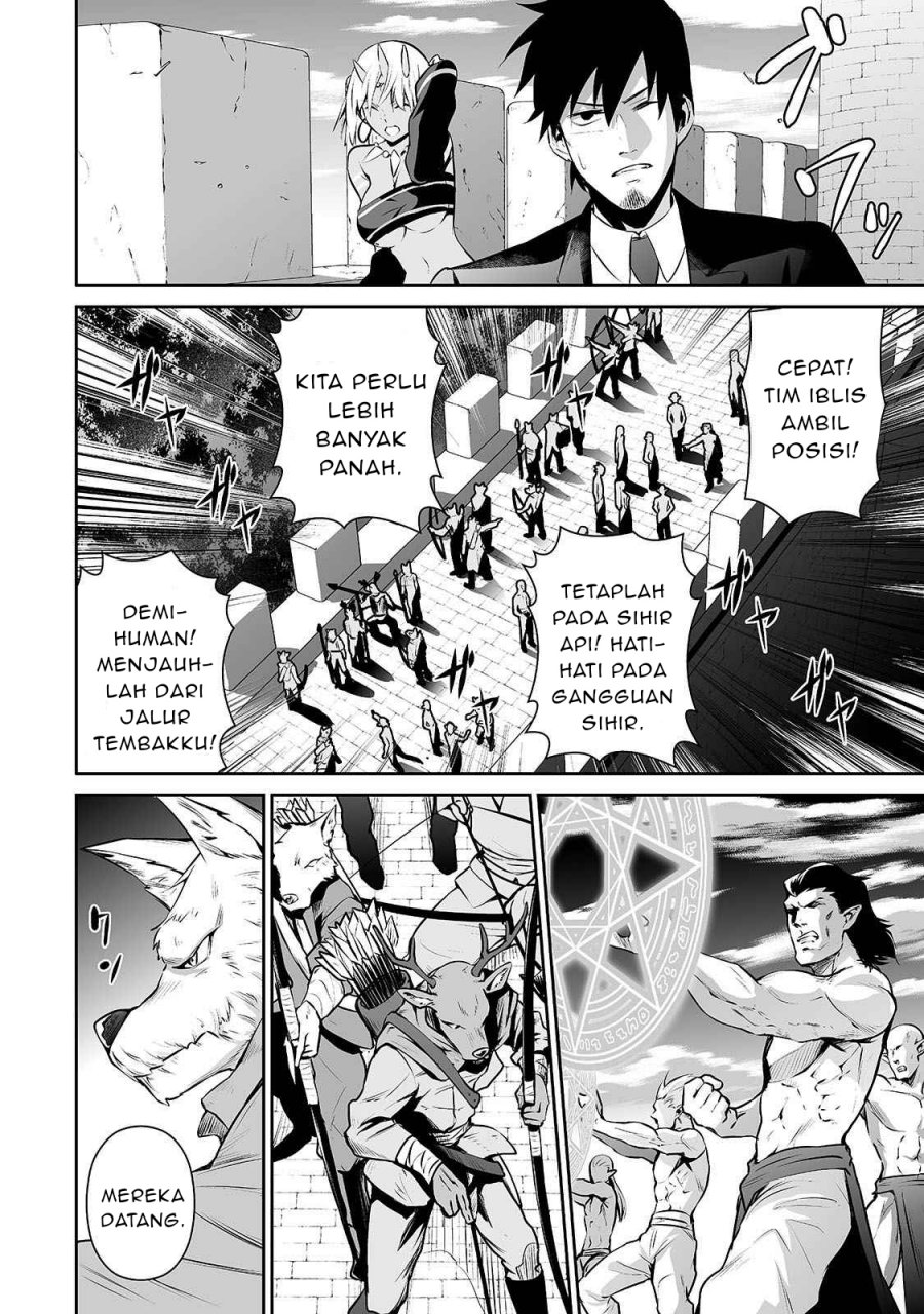 Salaryman Ga Isekai Ni Ittara Shitennou Ni Natta Hanashi Chapter 21 Bahasa Indonesia
